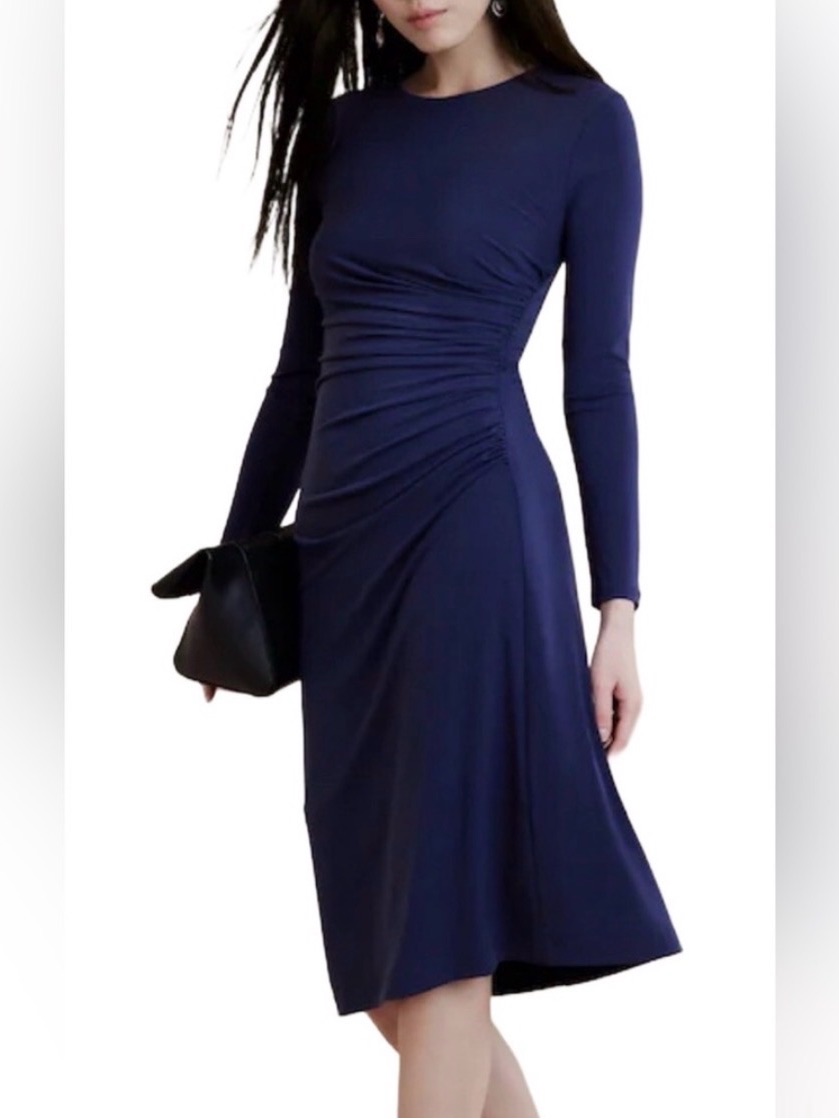 Banana Republic Navy Dress - Xs